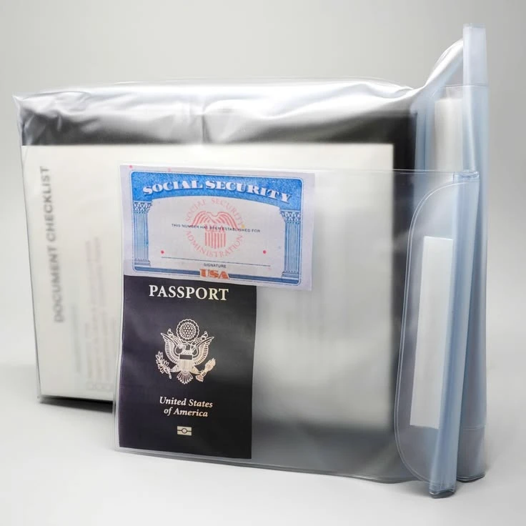 financial documents waterproof bag emergency kit